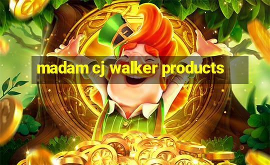 madam cj walker products