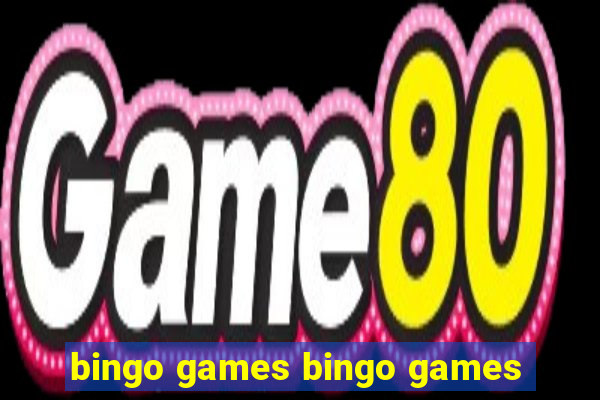 bingo games bingo games