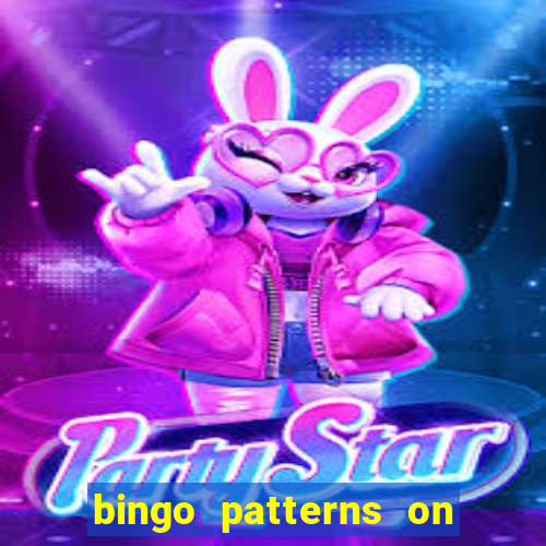 bingo patterns on slot machines