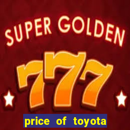 price of toyota fortuner in the philippines