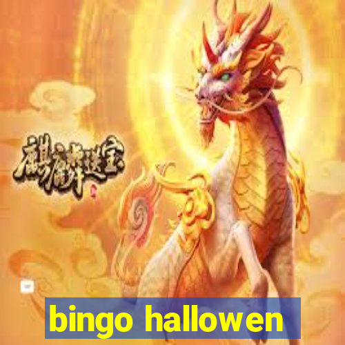 bingo hallowen