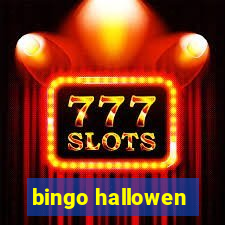 bingo hallowen