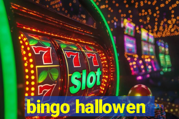 bingo hallowen