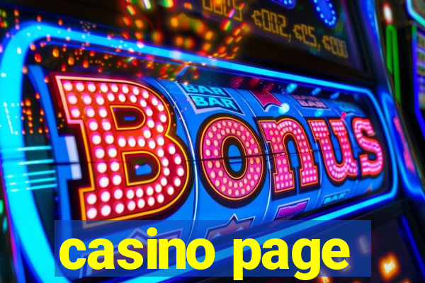 casino page