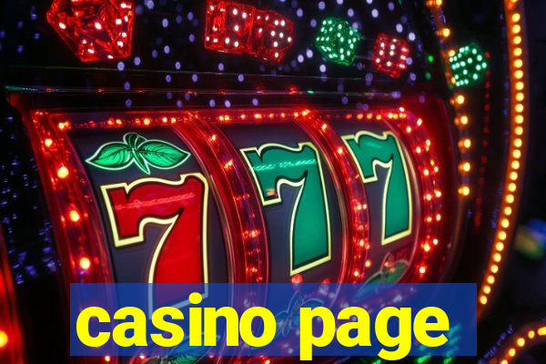 casino page