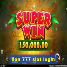 lion 777 slot login