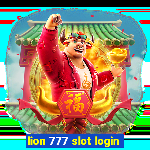 lion 777 slot login