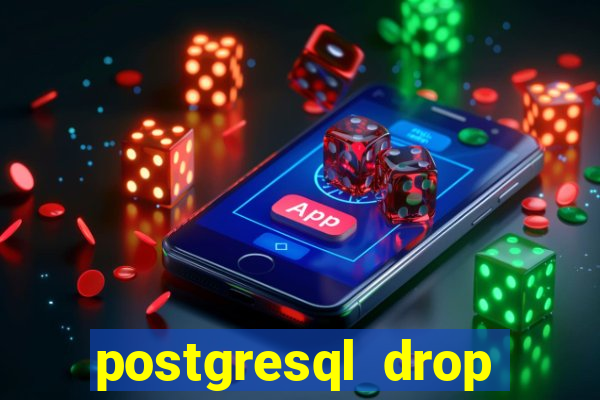 postgresql drop replication slot