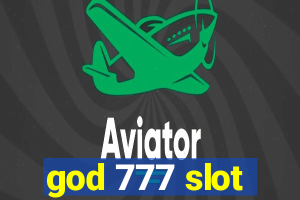 god 777 slot