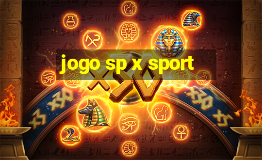 jogo sp x sport