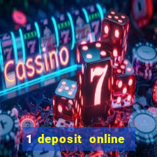 1 deposit online casino nz 2019