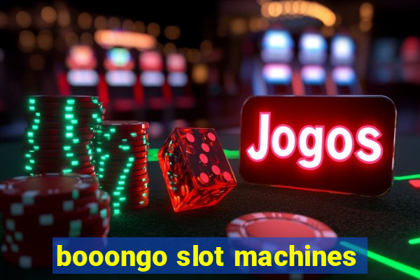 booongo slot machines