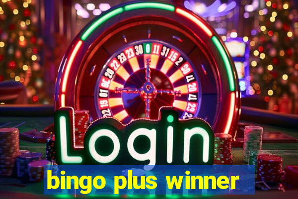 bingo plus winner