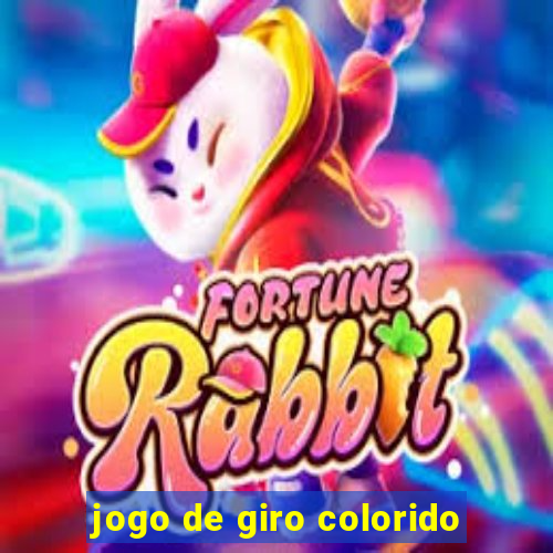 jogo de giro colorido