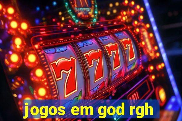 jogos em god rgh