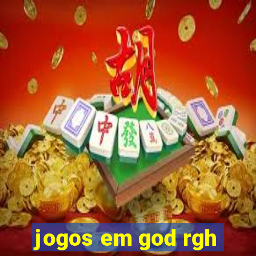 jogos em god rgh