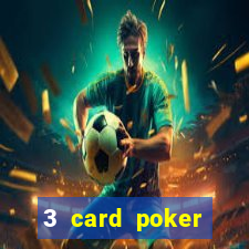 3 card poker casino odds