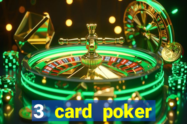 3 card poker casino odds