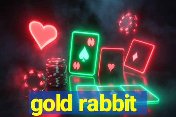 gold rabbit