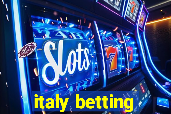 italy betting