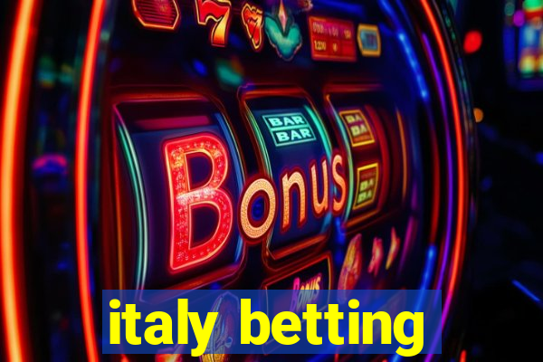 italy betting