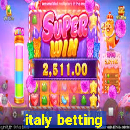 italy betting