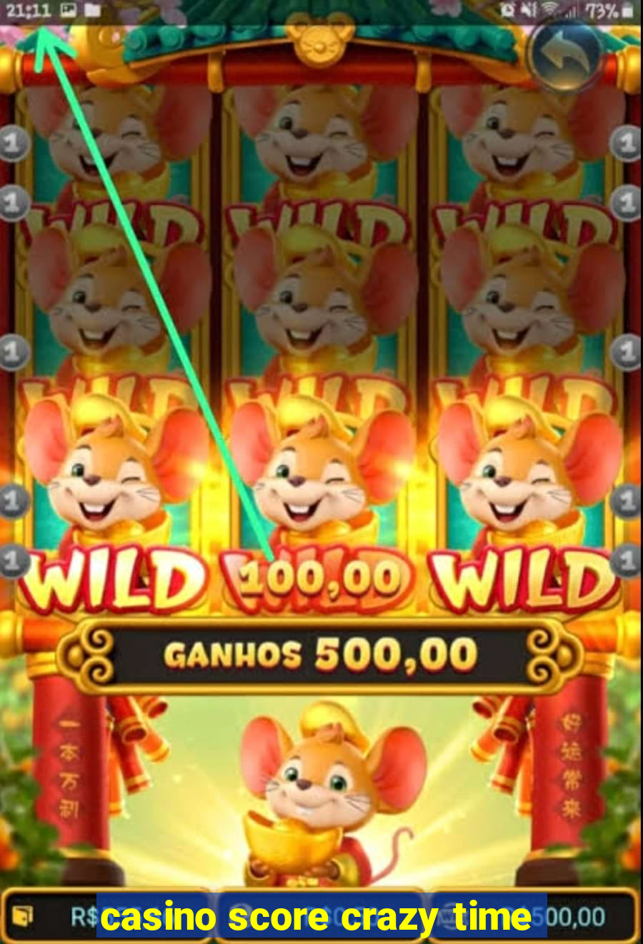 casino score crazy time