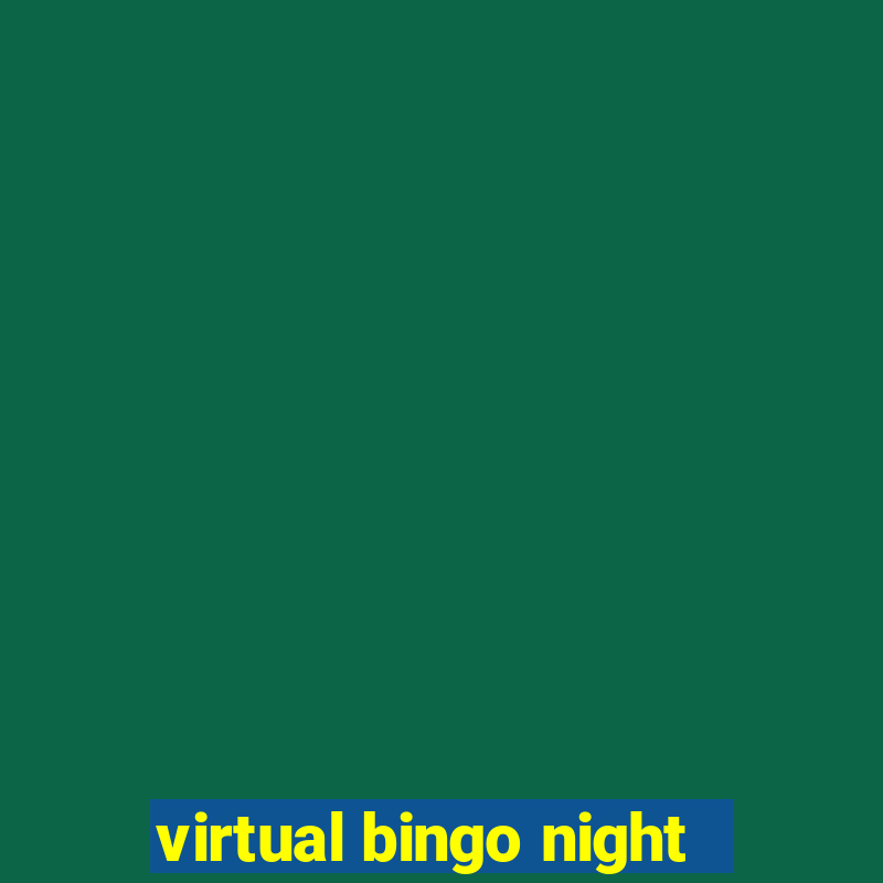 virtual bingo night