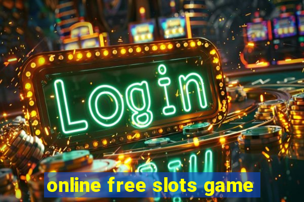 online free slots game