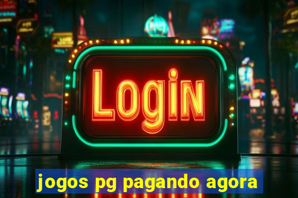 jogos pg pagando agora