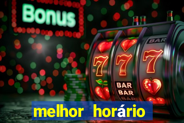 melhor horário fortune rabbit