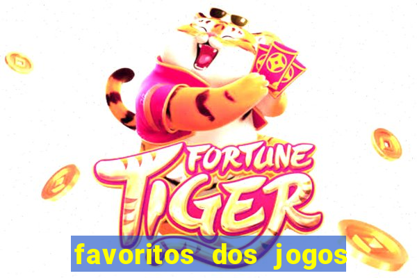 favoritos dos jogos de hoje do brasileir?o