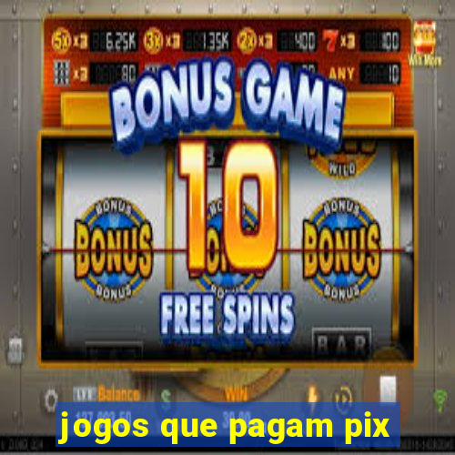 jogos que pagam pix