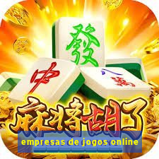 empresas de jogos online