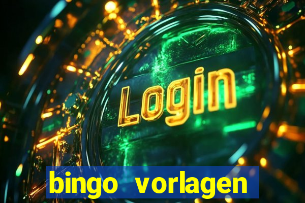 bingo vorlagen kostenlos erstellen