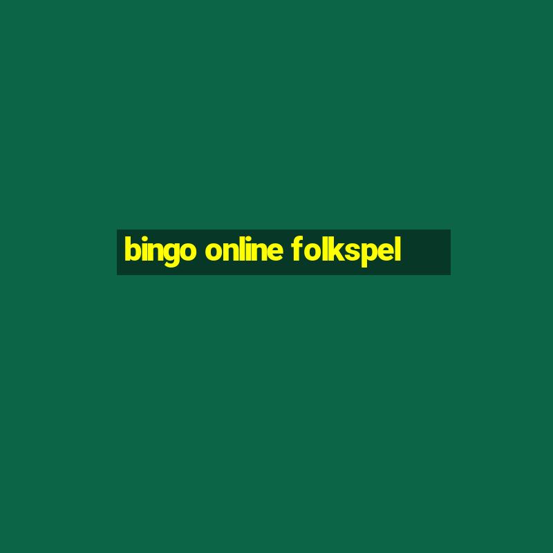 bingo online folkspel