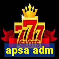 apsa adm