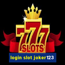 login slot joker123