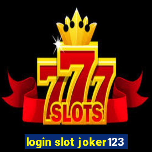 login slot joker123