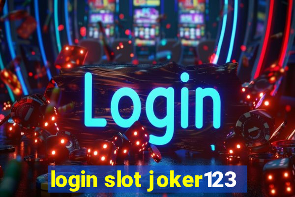 login slot joker123