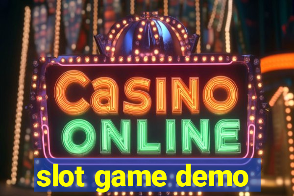 slot game demo