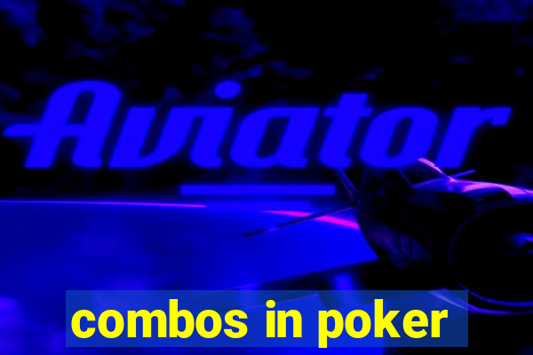 combos in poker