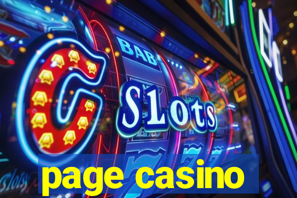 page casino