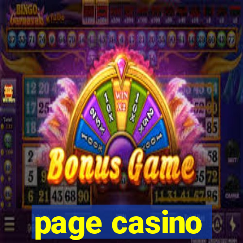 page casino