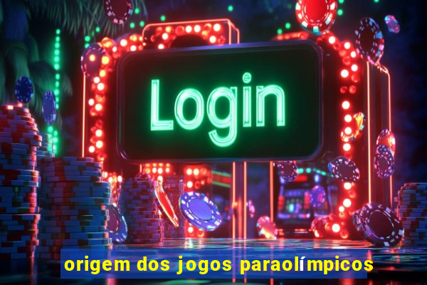 origem dos jogos paraolímpicos