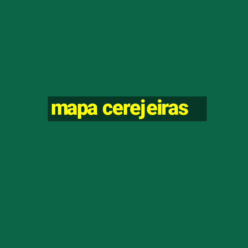 mapa cerejeiras