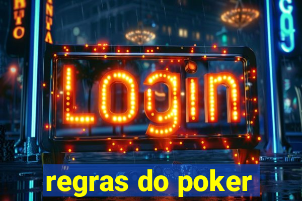 regras do poker