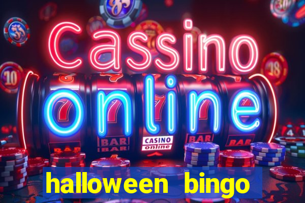 halloween bingo games for kids