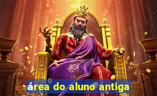 área do aluno antiga