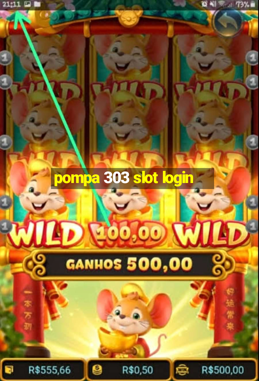 pompa 303 slot login